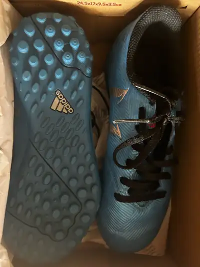 used turf soccer  cleats Addidas size 2, View more
