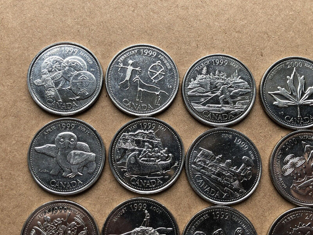 1999/2000 millennial quarter coin sets.  in Arts & Collectibles in Hamilton - Image 4