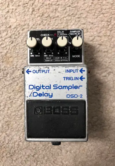 Vintage 1985 Boss DSD-2 Digital Sampler/Delay MIJ Blue Label, View more