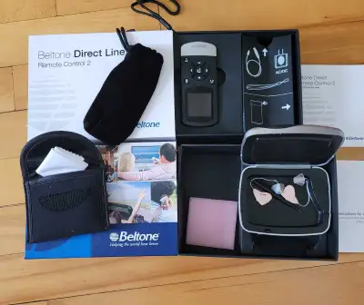 Beltone hearing aids with Remote, View more