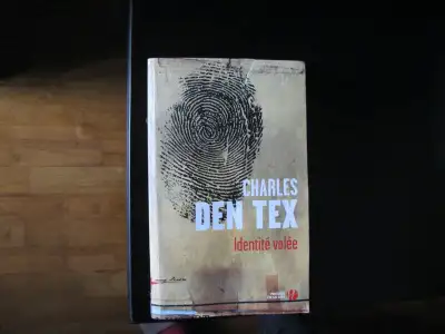 Charles Den Tex, identité volée roman en bonne condition(couverture un peu déchirée mais recollée) p...
