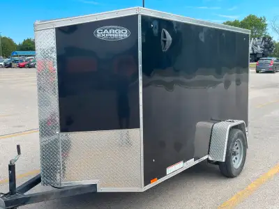 2021 Cargo Express Deluxe CEXP 10' x 5' Cargo Trailer. Less than 500 total miles on trailer since ne...