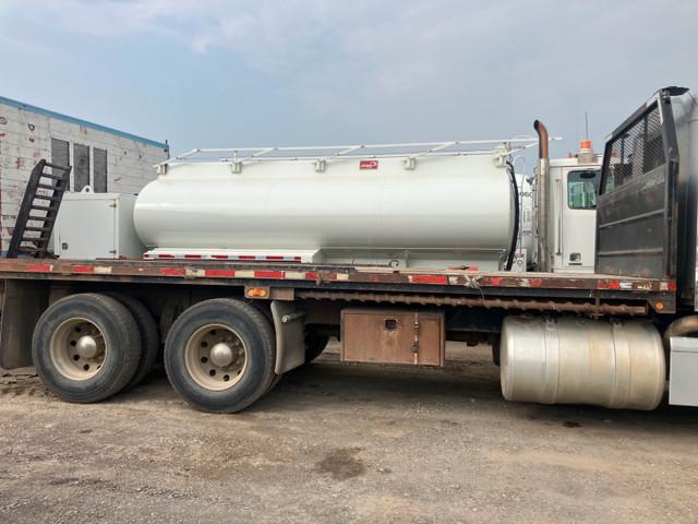1998 Peterbilt with deck  in Farming Equipment in Red Deer - Image 4