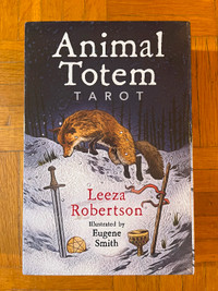 Animal Totem Tarot card deck by L. Robertson,  brand new sealed