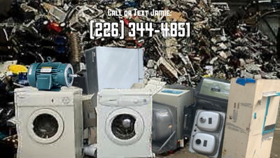 FREE removal of scrap metals, appliances, and electronics.