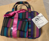 Striped Handbag 5 Pc. Travel Set 