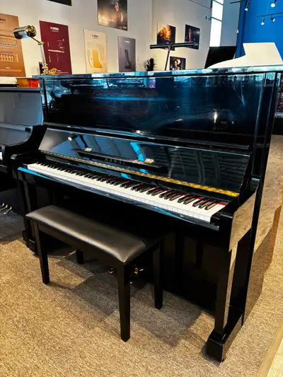 Kawai Upright Piano NS-10 Polished Ebony, View more