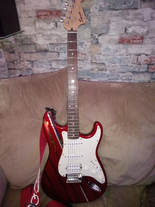 Fender Squire Strat. Needs New Home. in Guitars in Edmonton