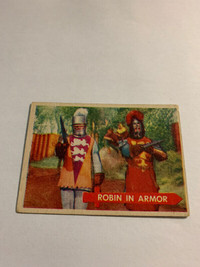 1957 Topps Robin Hood in Armor #46.