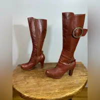 Farylrobin leather boots (femme)
