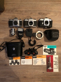 Pentax Camera Bodies and Accessories