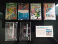 Cassettes 4 pistes enfant relaxation et étui de rangement