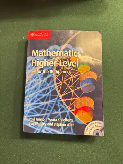 IB HL Math textbook , View more