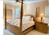 Beautiful BERNHARDT 6 piece Solid Wood Bedroom set