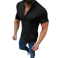 Chemise à manches courtes pour Homme, Streetwear élégant.