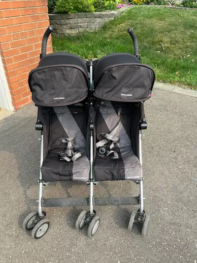 Maclaren Double Stroller, View more