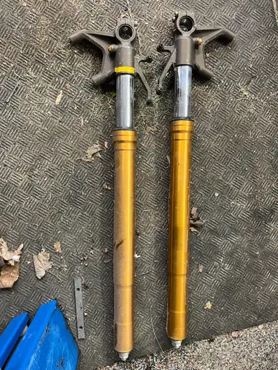 In decent shape, have just been sitting in my attic for a few years, extras for a bike I no longer h...