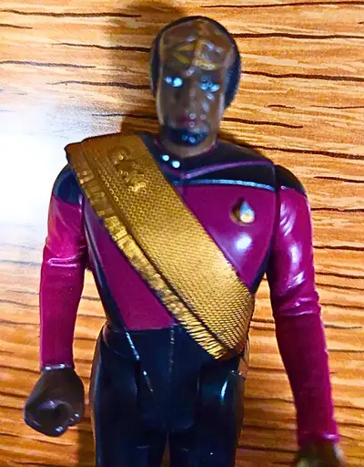 Worf - Star Trek The Next Generation (TNG) -Vintage - Galoob, View more