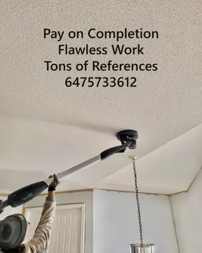Dust  Free Popcorn   Removal and Water Damage / Drywall Repair, View more