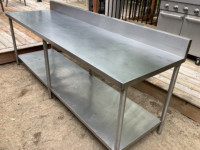 Highest quality stainless steel prep table
