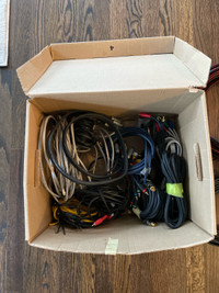 Various A/V cables 
