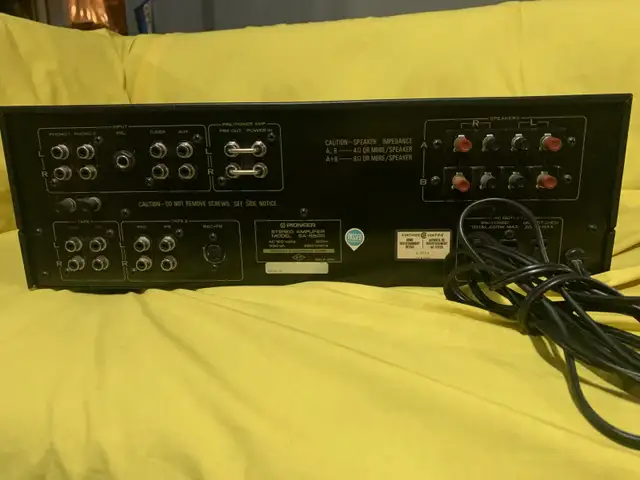 Pioneer SA-8500 in Stereo Systems & Home Theatre in Calgary - Image 4