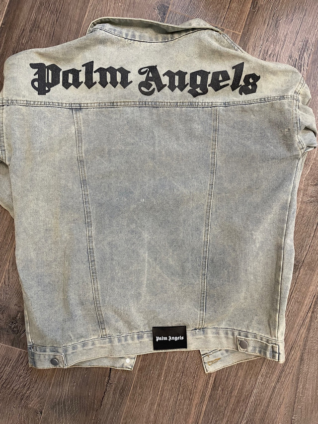 Palm angels woman jeans jacket size small  in Women's - Tops & Outerwear in Mississauga / Peel Region - Image 2