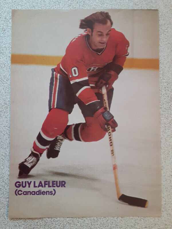 POSTERS DE HOCKEY VINTAGES DE JOUEURS VEDETTES DE LA LNH dans Art et objets de collection  à Laval/Rive Nord - Image 2