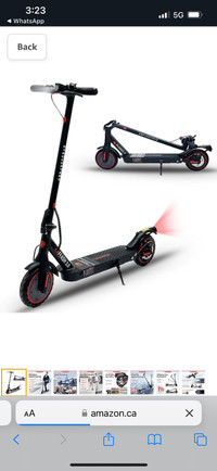 New Amazon Return Gyrocopters Flash 2024 Electric Scooter Adult 