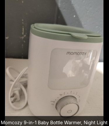 Momcozy 9-in-1 Baby Bottle Warmer, Night Light in Feeding & High Chairs in Mississauga / Peel Region - Image 6