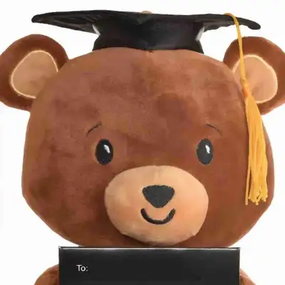 Graduation Bear with Gift Card Holder - $5, View more