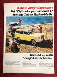 1965 Jeep Waggoner Original Ad