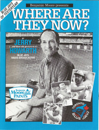 1993 Toronto Blue Jays Where Are They Now Benjamin Moore Booklet