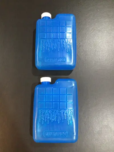 Located in Citadel in NW Calgary Screw cap, heavy plastic. Fill with fresh water and freeze. No leak...