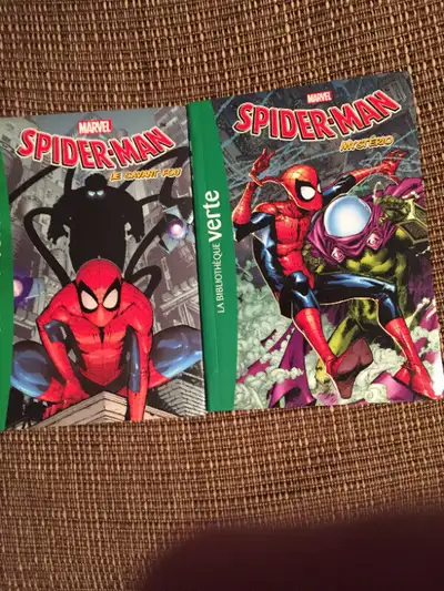 2 LIVRES DE SPIDER-MAN NEUF, View more