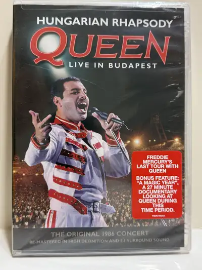 Queen Hungarian Rhapsody DVD, View more