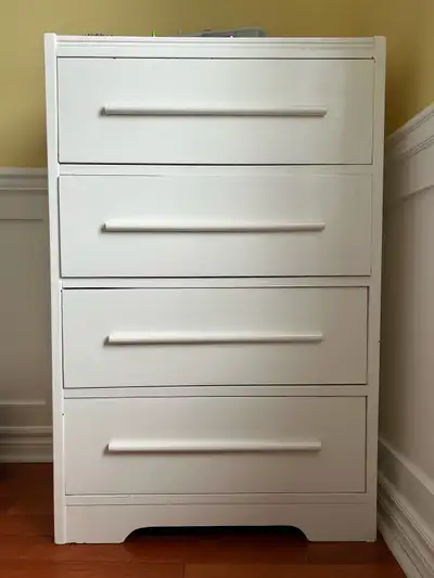 White Dresser (4 drawers), View more