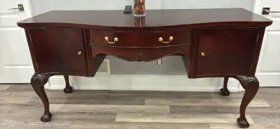 Mahogany buffet side table , View more