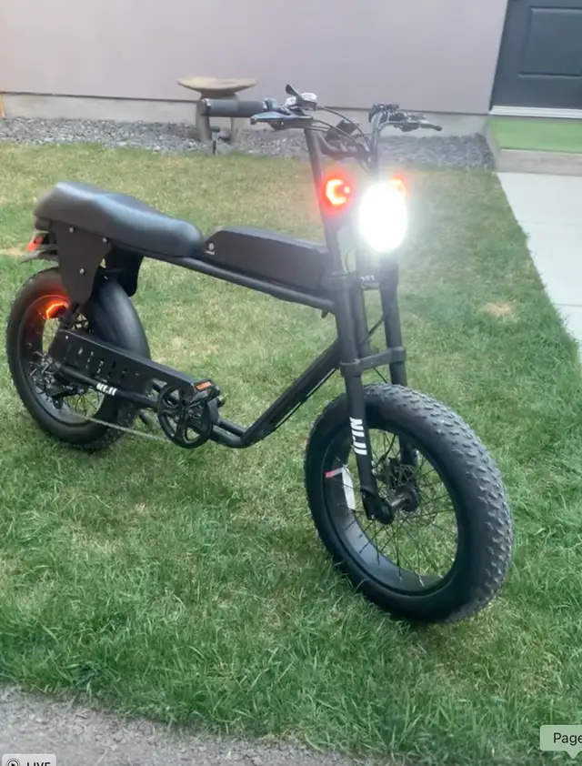 Moped Style E Bike62863274461442126