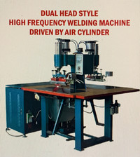 NEW high frequency dual head RF sealer and welder. 5Kw and 8Kw