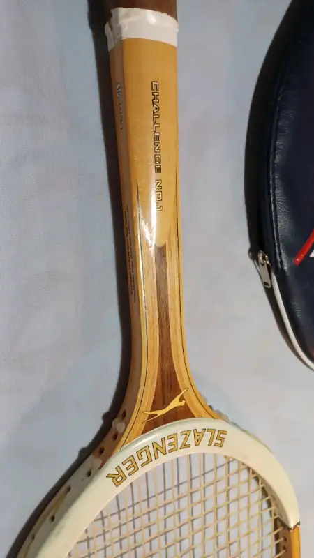 Vintage Slazenger wooden tennis racket63694127221379123