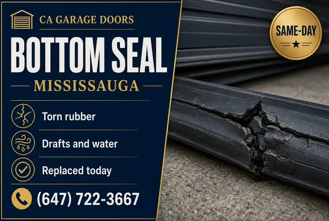 Broken Spring? Same-Day Garage Door Repair Mississauga in Garage Door in Mississauga / Peel Region - Image 3