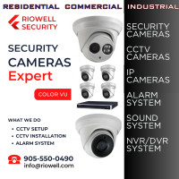 Full color ip Security Camera System with installation
