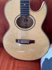 Epiphone birdseye maple guitar