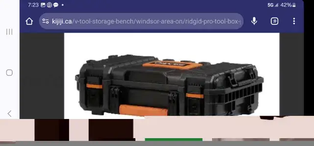 RIDGID Packout 22" Small Parts Organizer Pro Waterproof Tote in Tool Storage & Benches in Windsor Region - Image 4