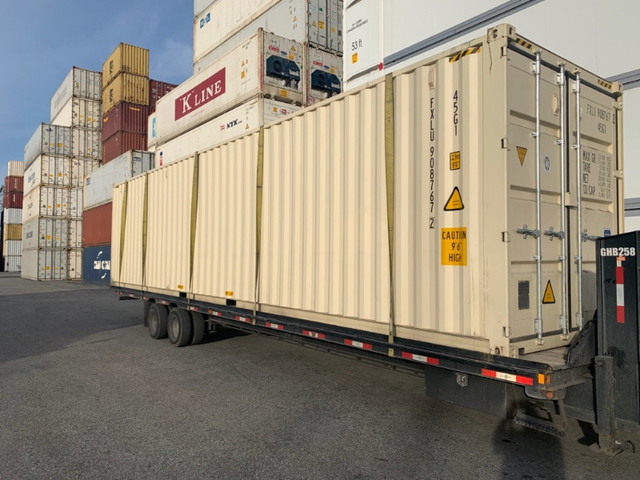 40' HC NEW One-Trip Shipping Container / Sea can / Storage in Outdoor Tools & Storage in Abbotsford - Image 2