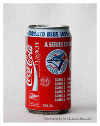 Toronto Blue Jays 1992 World Series Coke Classic Can