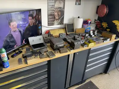 Lots of machinist setup tools.suburban M.D.T air tools etc. several paralell sets $45 ea angle block...