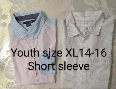 Youth dress shirts., View more