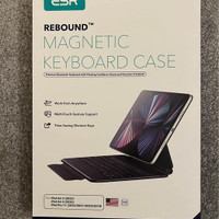 ESR Rebound Magnetic iPad Keyboard case *BRAND NEW*